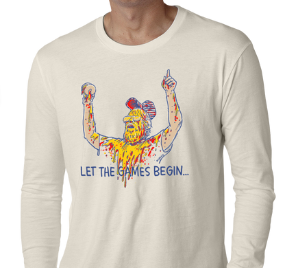 Unisex Longsleeve, Natural (100% polyester)