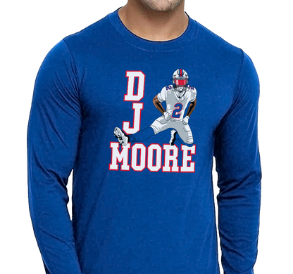 Unisex Longsleeve, Royal (100% cotton)