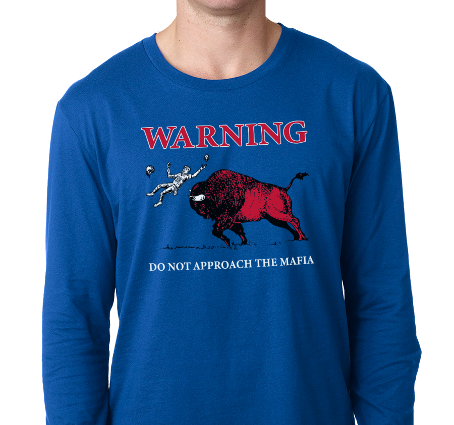 Unisex Longsleeve, Royal (100% cotton)