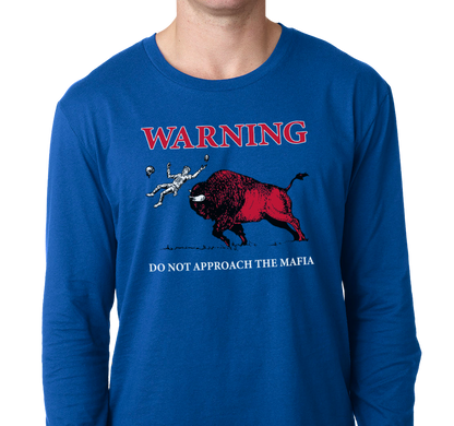 Unisex Longsleeve, Royal (100% cotton)