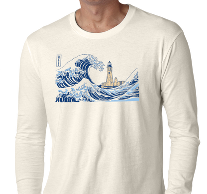 Unisex Longsleeve, Natural (100% polyester)