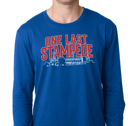 Unisex Longsleeve, Royal (100% cotton)