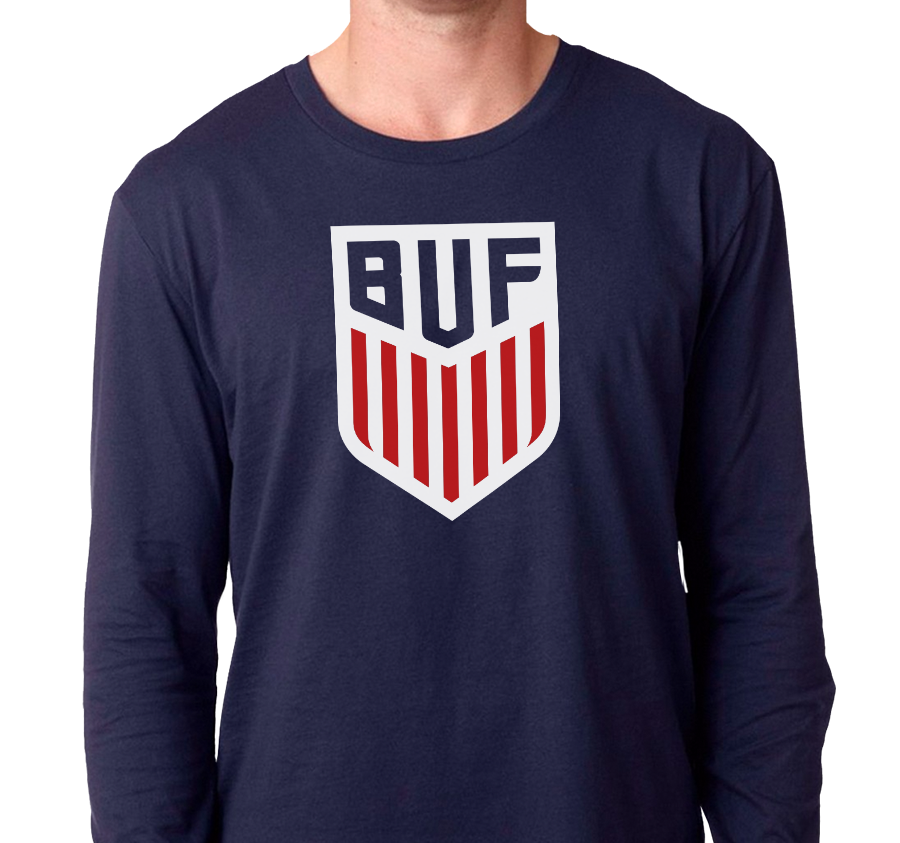 Unisex Longsleeve, Navy (100% cotton)