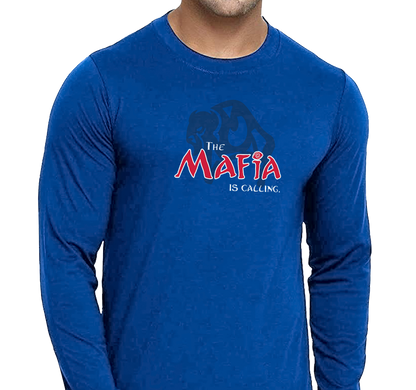 Unisex Longsleeve, Royal (100% cotton)