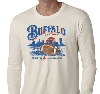 Unisex Longsleeve, Natural (100% cotton)