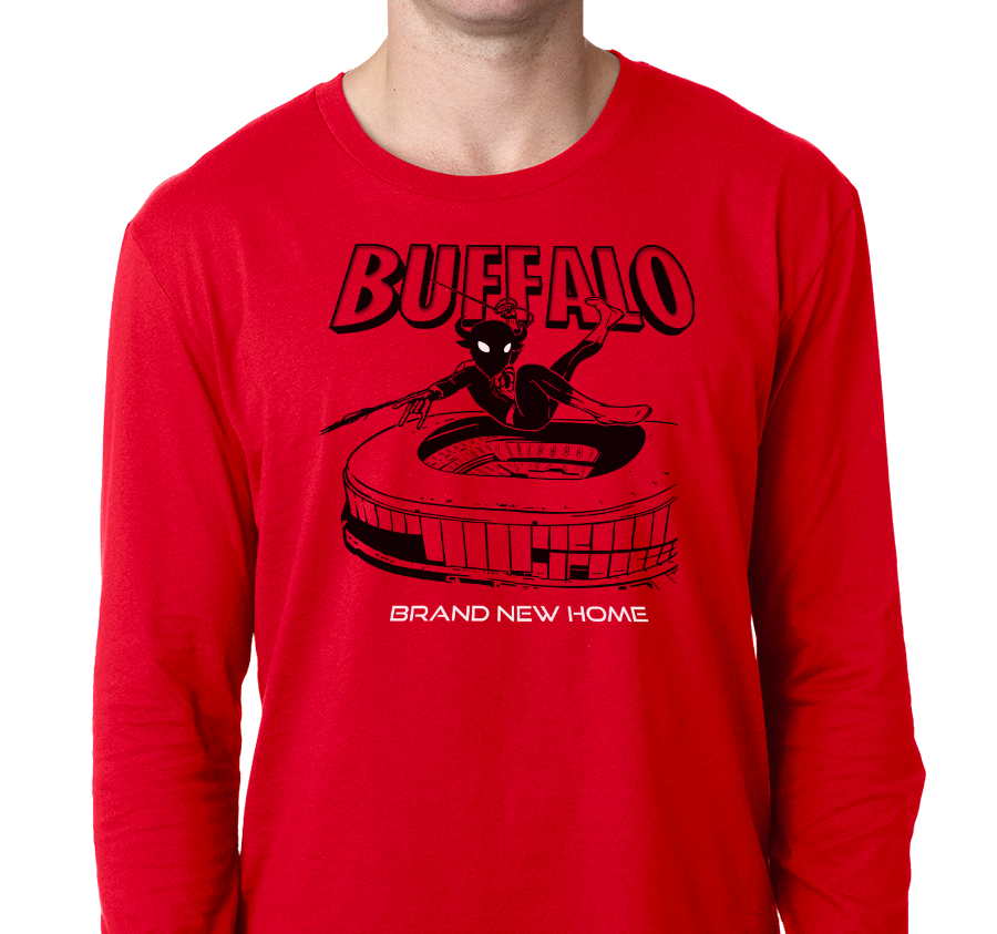 Unisex Longsleeve, Red (100% cotton)