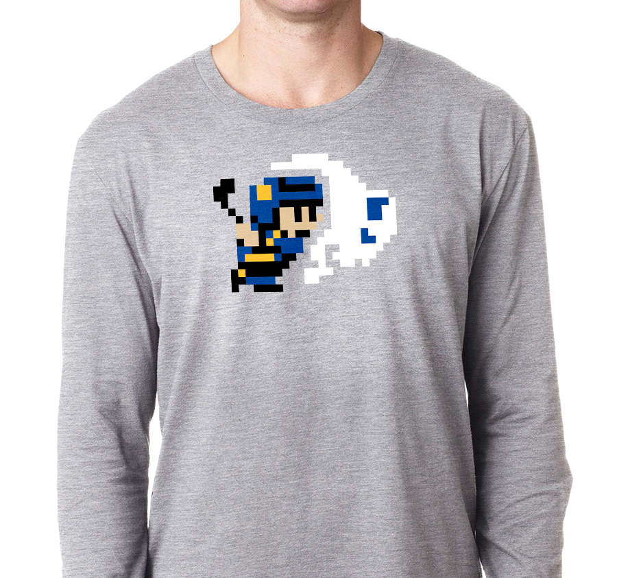 Unisex Longsleeve, Heather Gray (90% cotton, 10% polyester)
