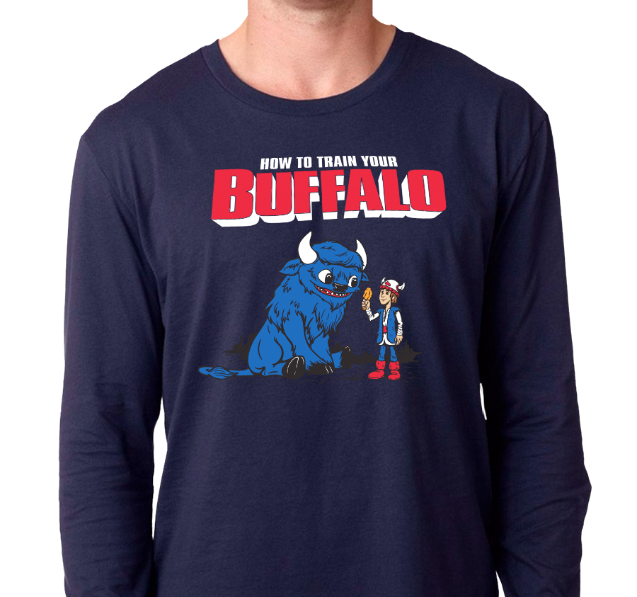 Unisex Longsleeve, Navy (100% cotton)