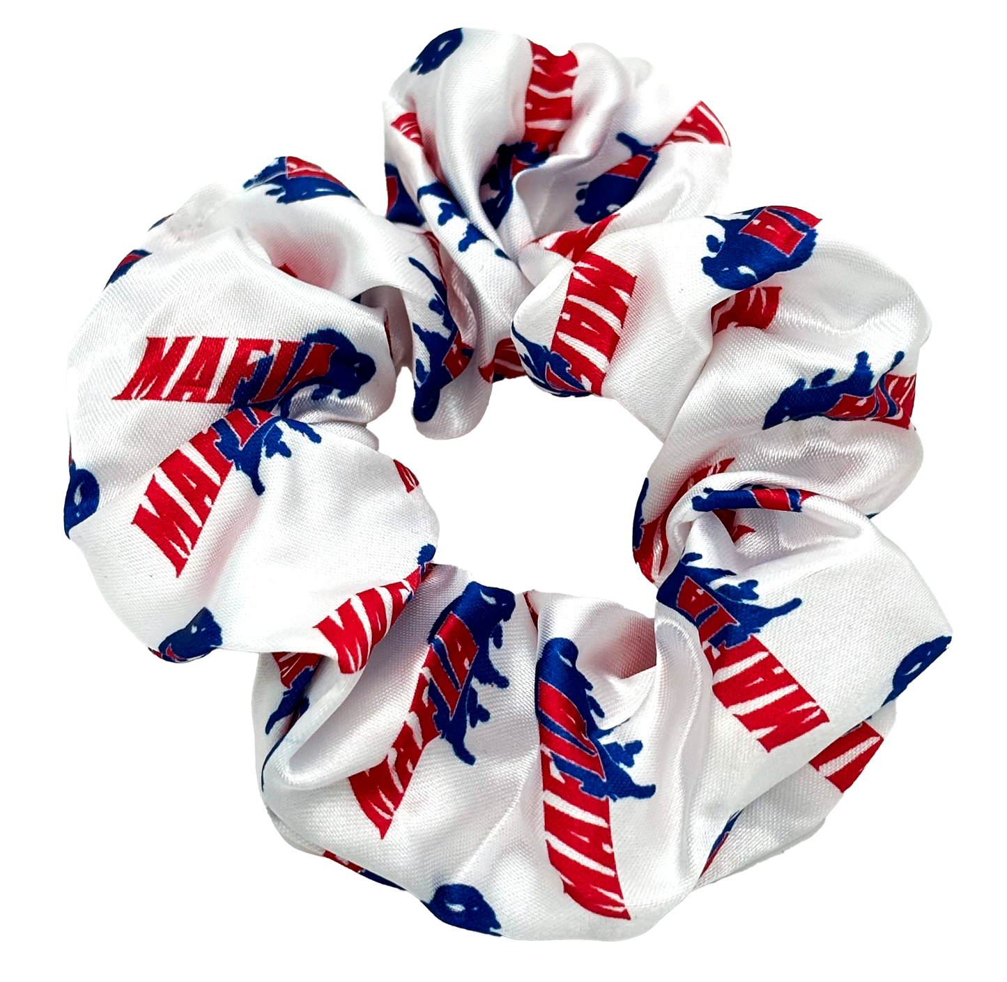 MAFIA Gear "Classic" White Scrunchie