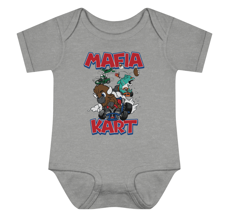 "Mafia Kart" Baby Onesie