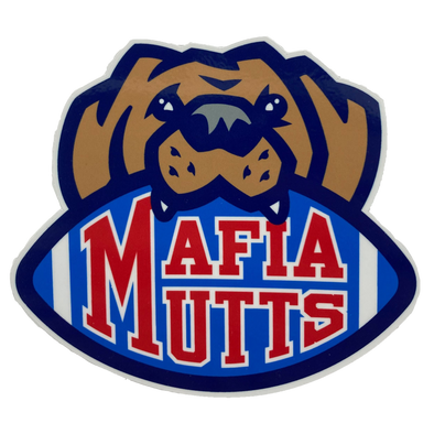 "Mafia Mutts" Decal (4.25" x 3.75")