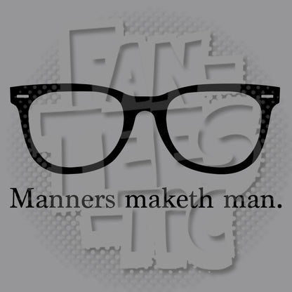 Fanteestic: "Manners Maketh Man" Youth T-Shirt