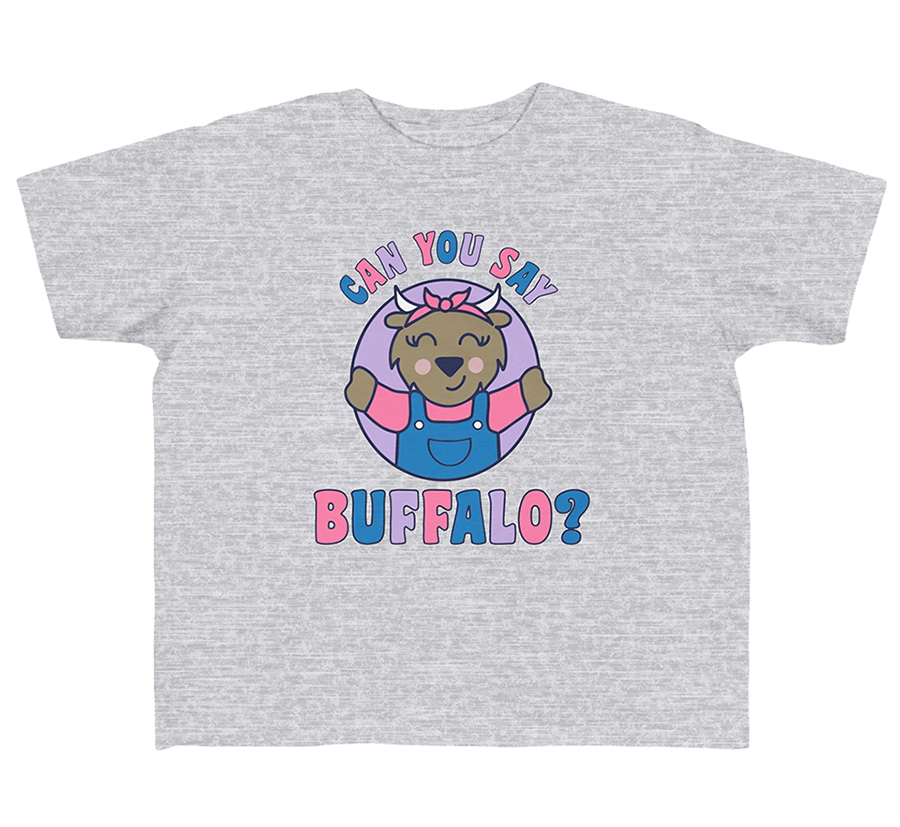 Kids Collection: "Ms. Buffalo" Toddler T-Shirt