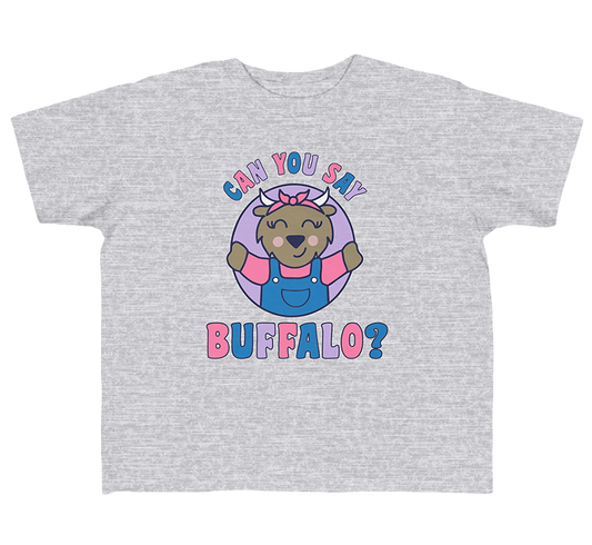 Kids Collection: "Ms. Buffalo" Toddler T-Shirt