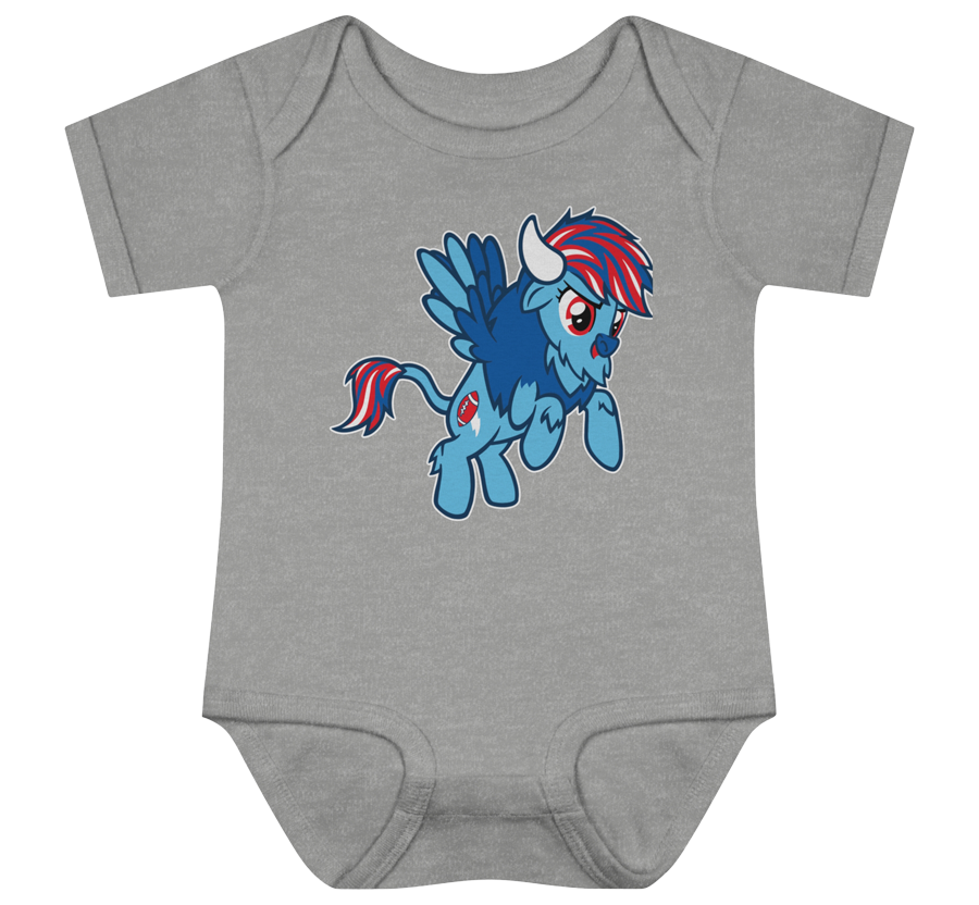 Kids Collection: "My Little Buffalo" Baby Onesie