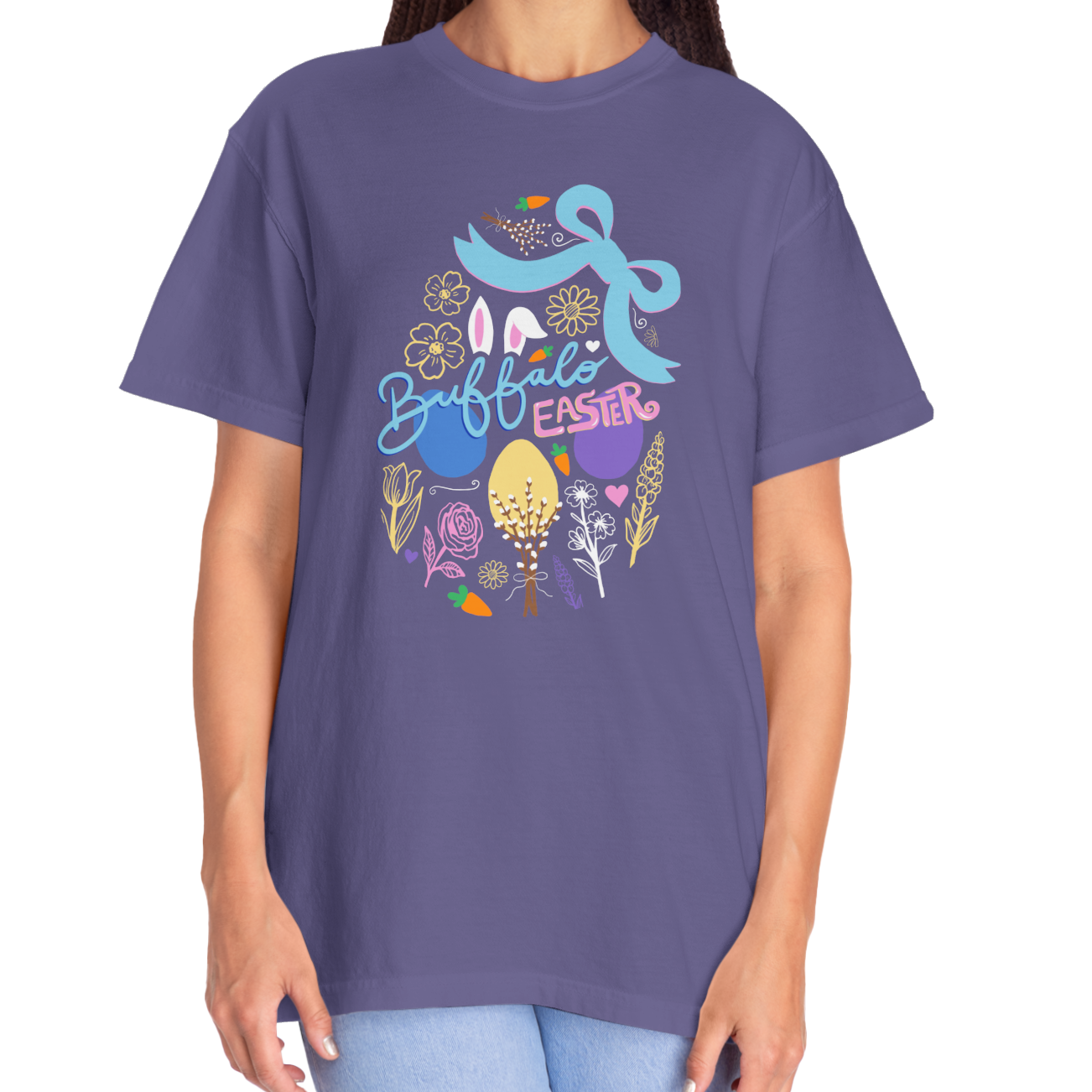 Grape (100% ringspun cotton)