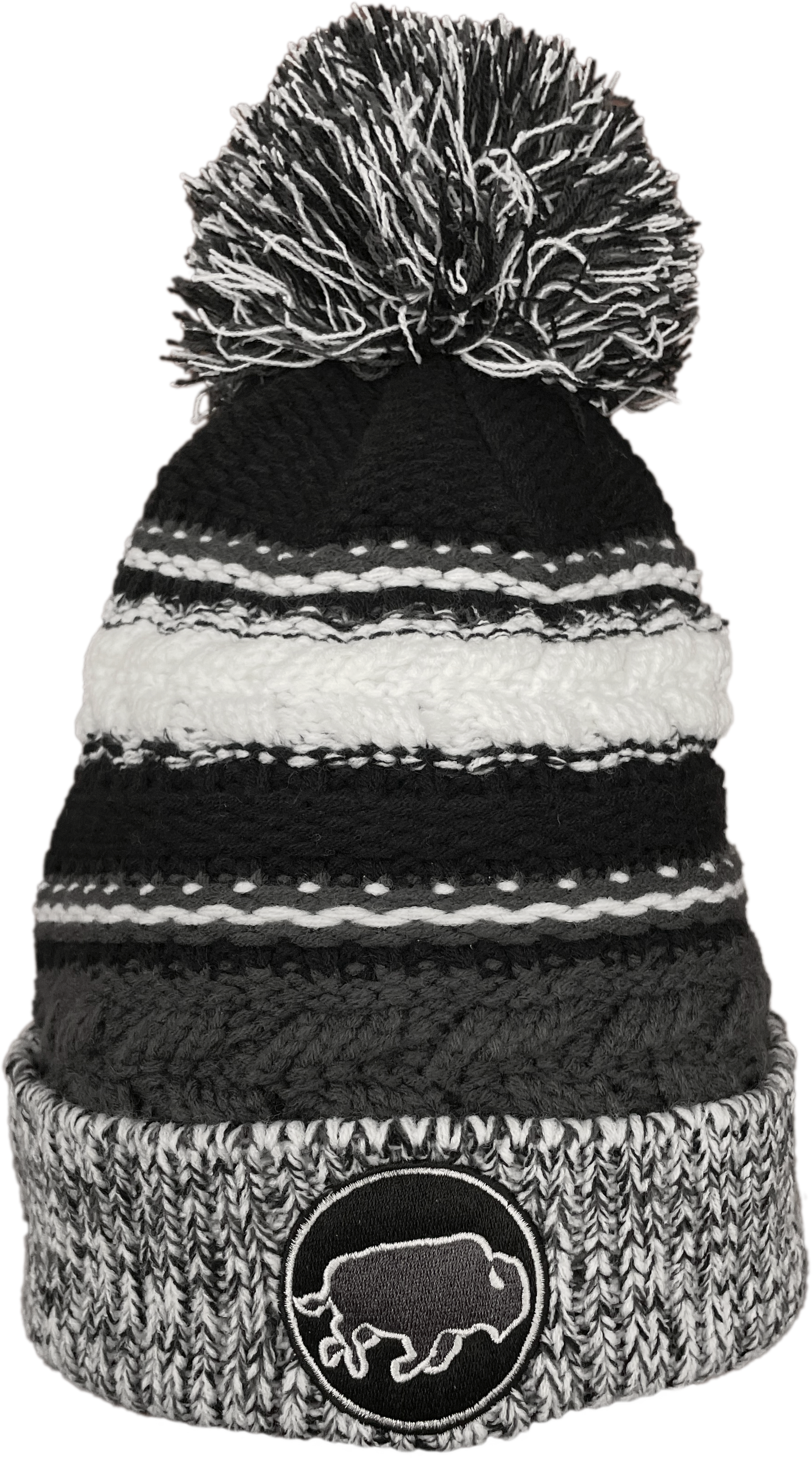 MAFIA Gear "Grayscale" Pom Beanie