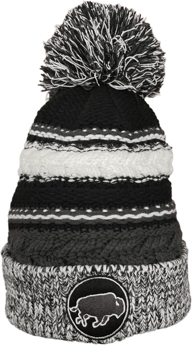 Winter 2023 Collection: "Grayscale" Pom Beanie