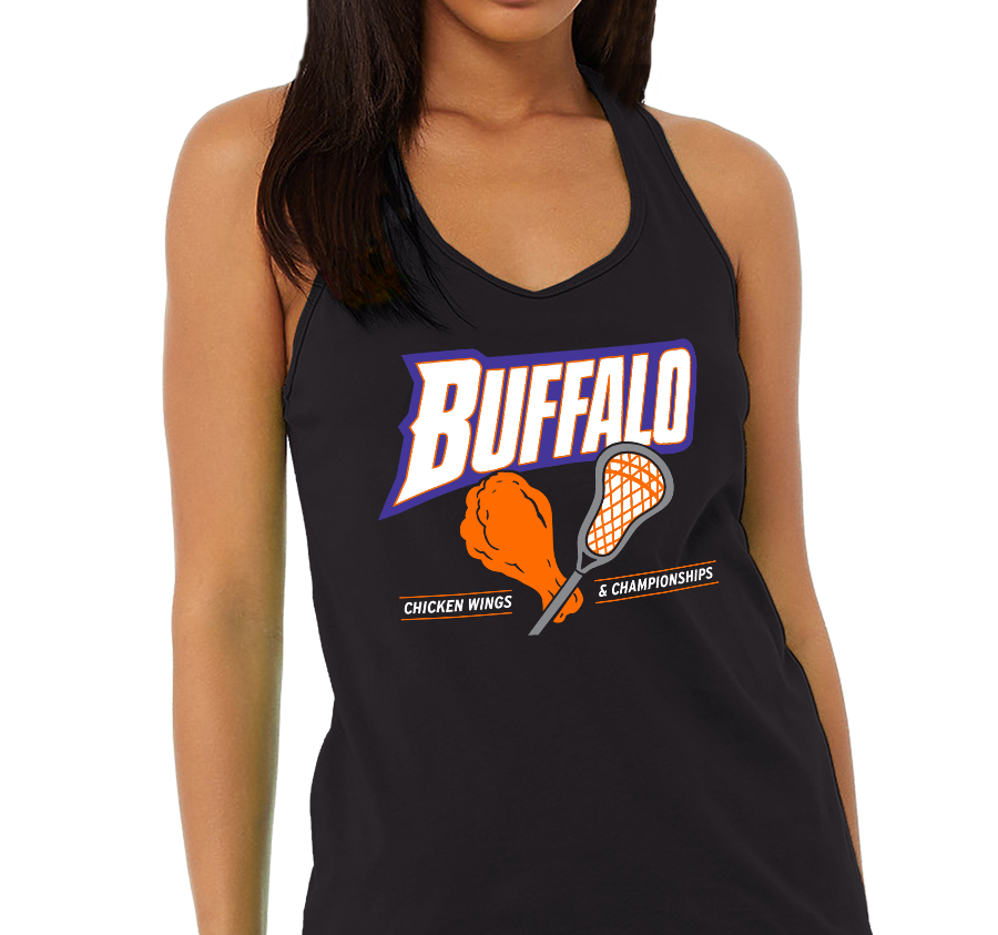 Racerback Tank Top, Black Frost (50% polyester, 25% cotton, 25% rayon)