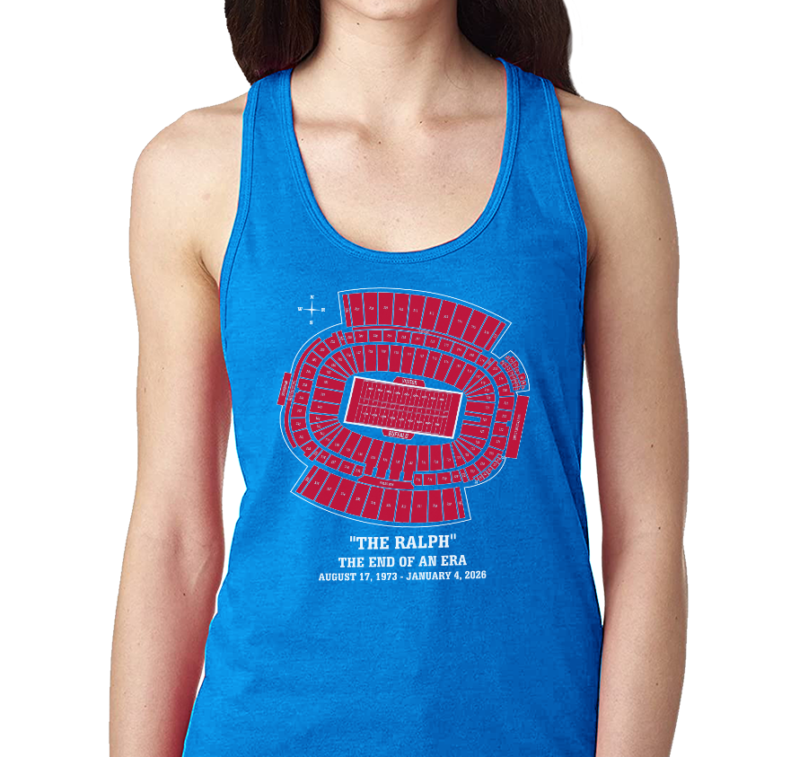 Racerback Tank Top, Royal Frost (50% polyester, 25% cotton, 25% rayon)