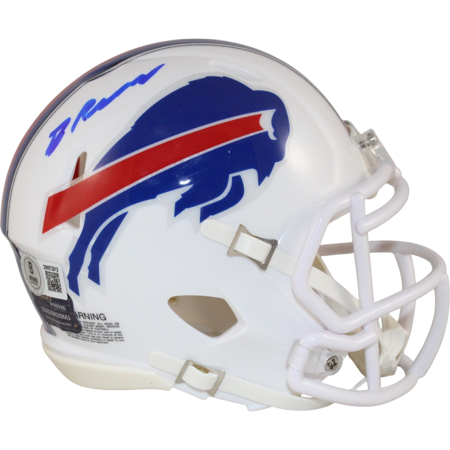 ROUSSEAU SIGNED MINI-HELMET