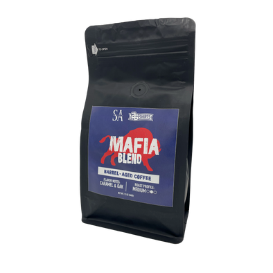 "MAFIA Blend" Barrel-Aged Coffee by SA Coffees