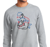 Crewneck Sweatshirt, Heather Gray (50% polyester, 50% cotton)