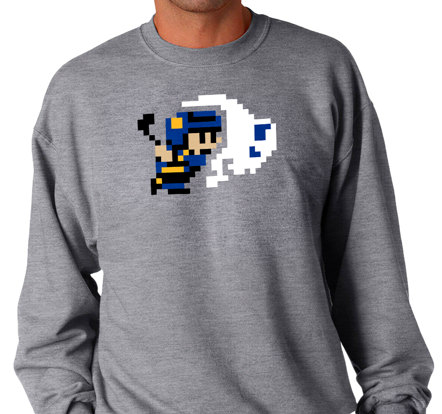 Crewneck Sweatshirt, Oxford (50% cotton, 50% polyester)