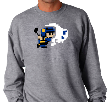 Crewneck Sweatshirt, Oxford (50% cotton, 50% polyester)