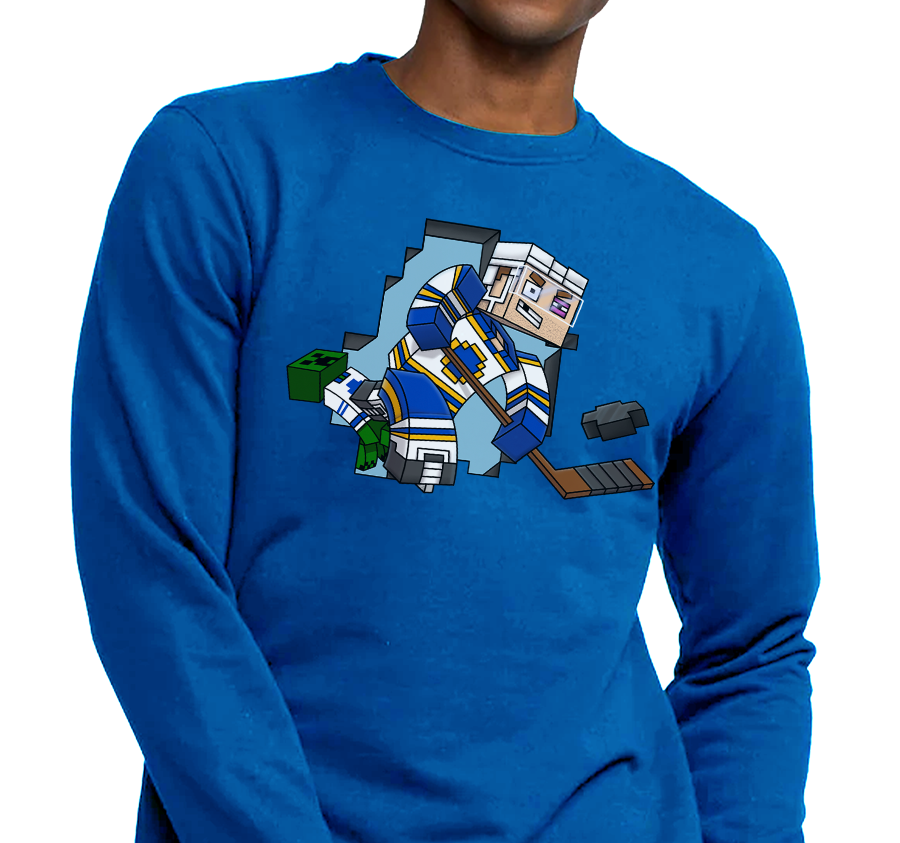 Royal (50% cotton, 50% polyester)