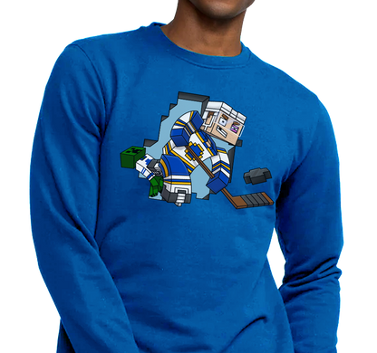 Royal (50% cotton, 50% polyester)