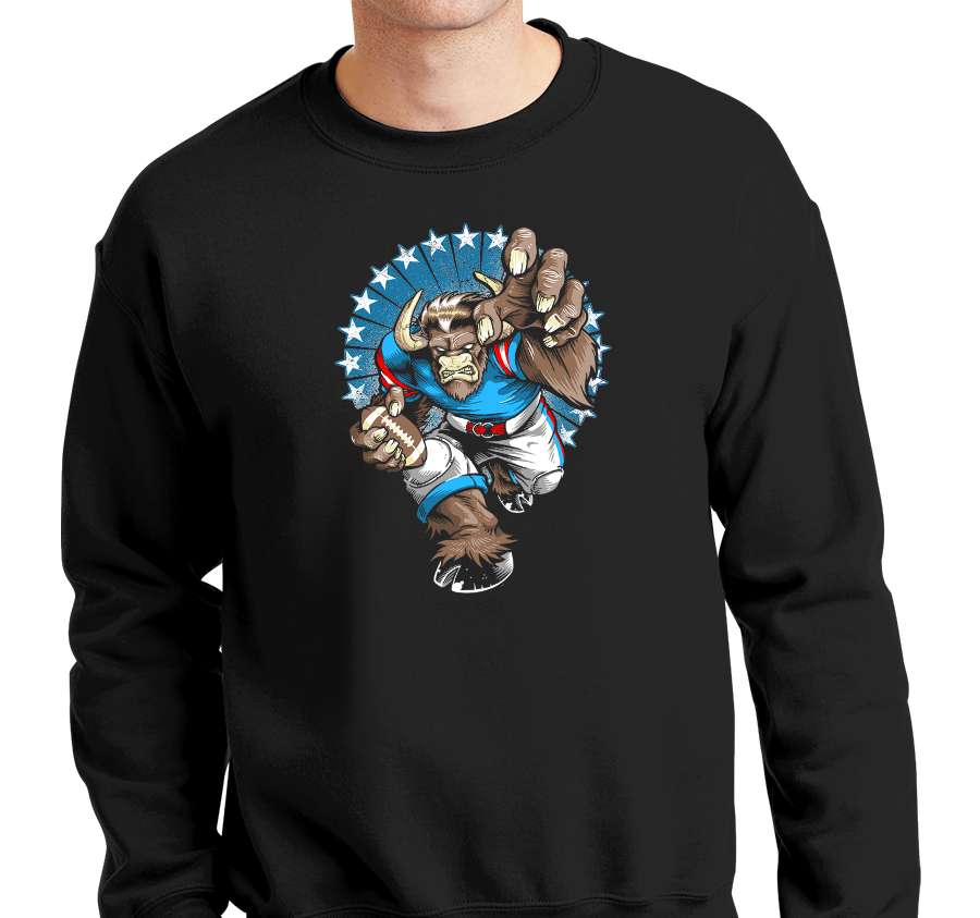 "Buffalo Minotaur" Crewneck Sweatshirt