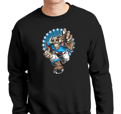 "Buffalo Minotaur" Crewneck Sweatshirt