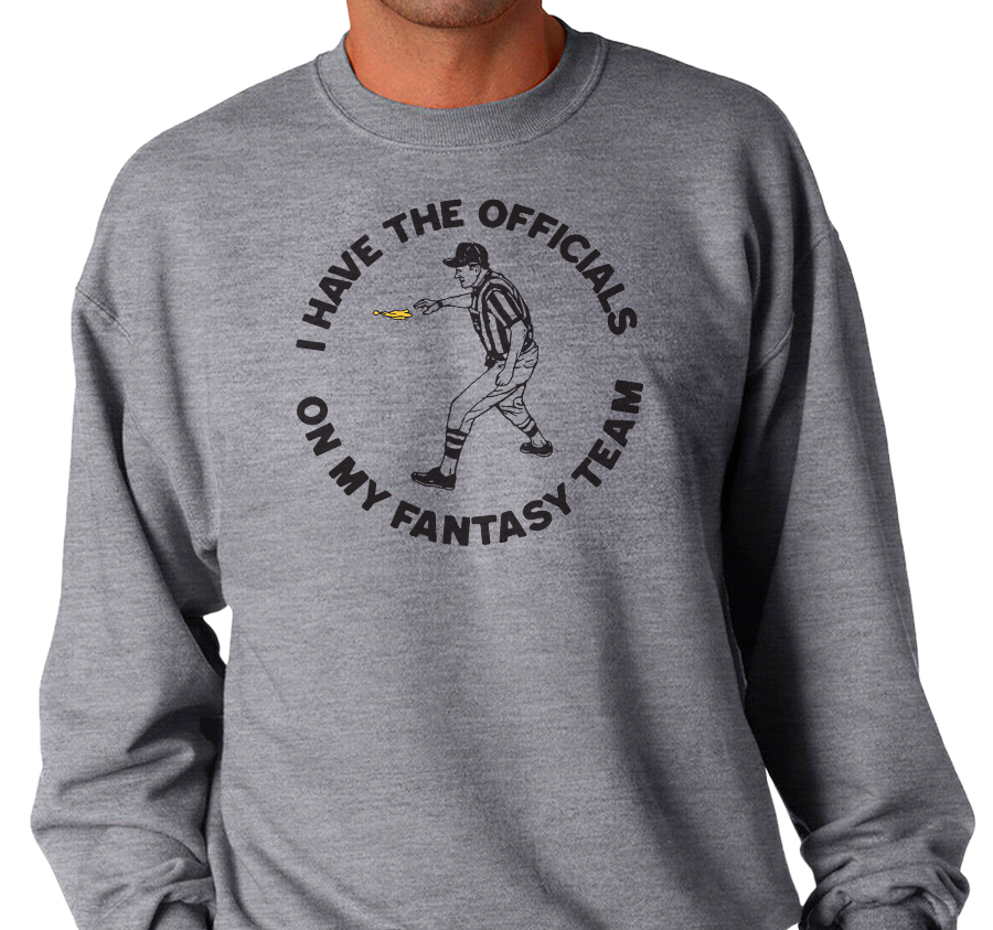 Crewneck Sweatshirt, Oxford (50% cotton, 50% polyester)