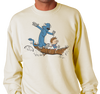Crewneck Sweatshirt, Sandstone (50% cotton, 50% polyester)