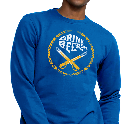 Crewneck Sweatshirt, Black (50% cotton, 50% polyester)