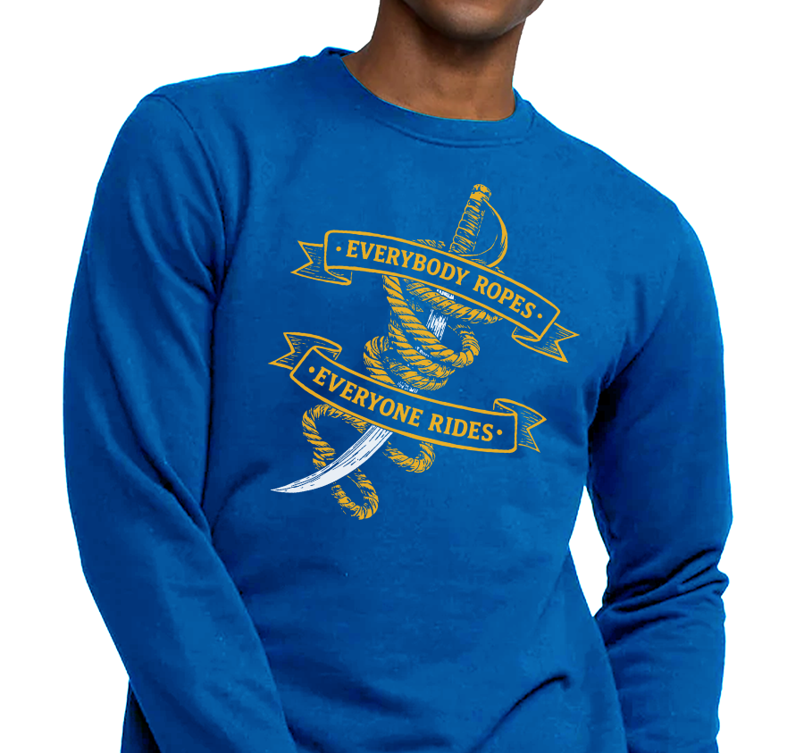 Royal (50% cotton, 50% polyester)