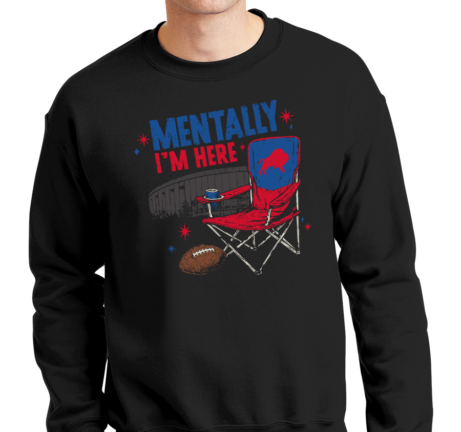Crewneck Sweatshirt, Black (50% cotton, 50% polyester)