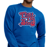 Crewneck Sweatshirt, Royal (50% cotton, 50% polyester)