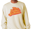 Crewneck Sweatshirt, Sweet Cream Heather (50% cotton, 50% polyester)