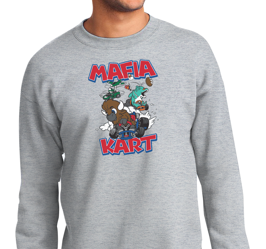 "Mafia Kart" Crewneck Sweatshirt