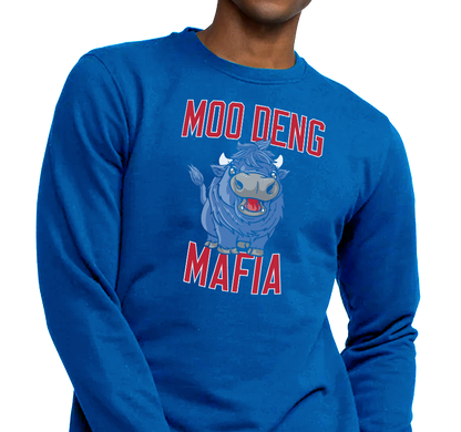 Crewneck Sweatshirt, Royal (50% cotton, 50% polyester)