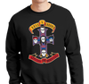 Crewneck Sweatshirt, Black (50% cotton, 50% polyester)