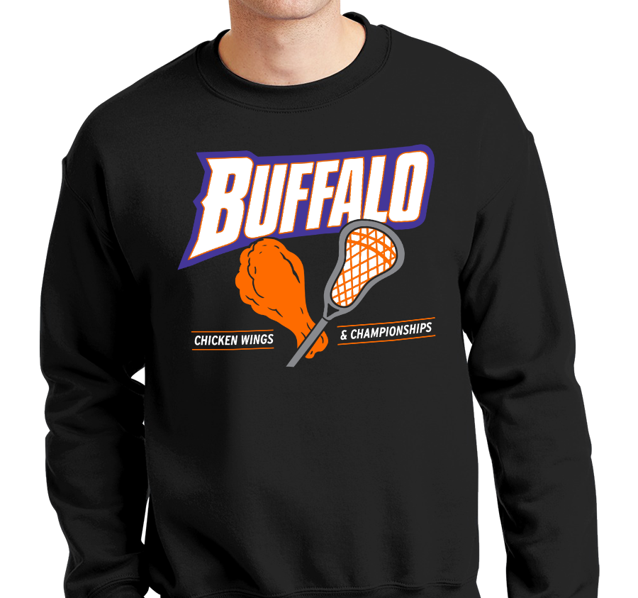 Crewneck Sweatshirt, Black (50% cotton, 50% polyester)