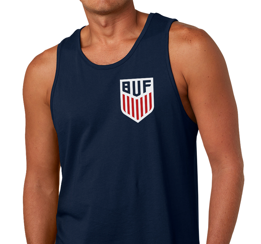 Unisex Tank Top, Navy (100% cotton)