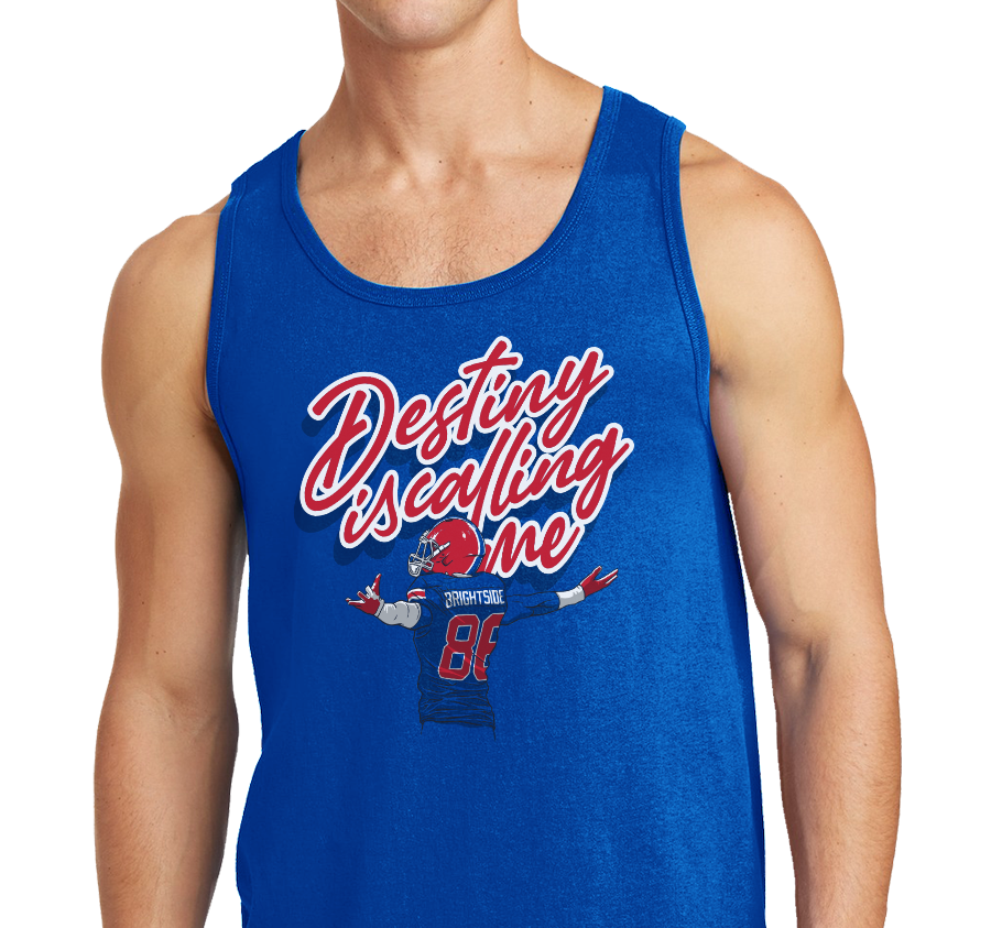 Unisex Tank Top, Royal (100% cotton)