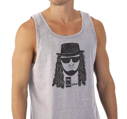 Tank Top, Heather Gray (90% cotton, 10% polyester)