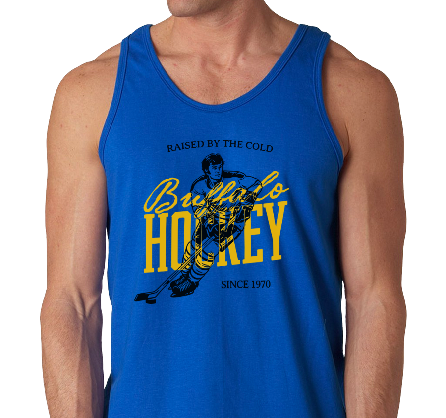 Unisex Tank Top, Royal (100% cotton)