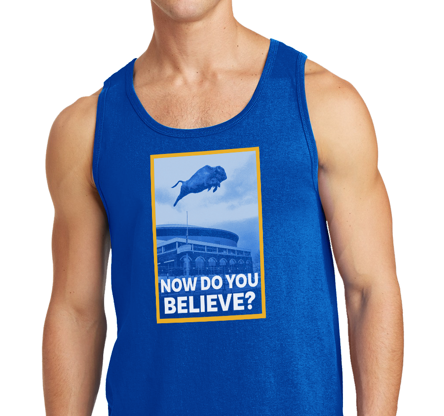 Unisex Tank Top, Royal (100% cotton)