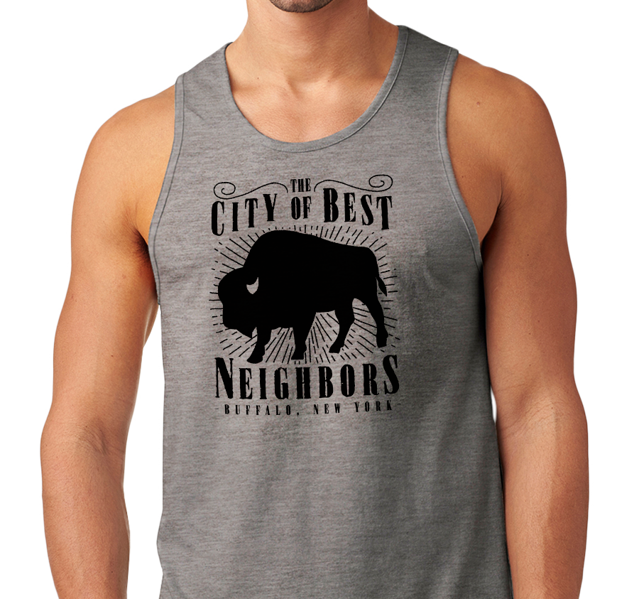 Unisex Tank Top, Heather Gray (90% cotton, 10% polyester)